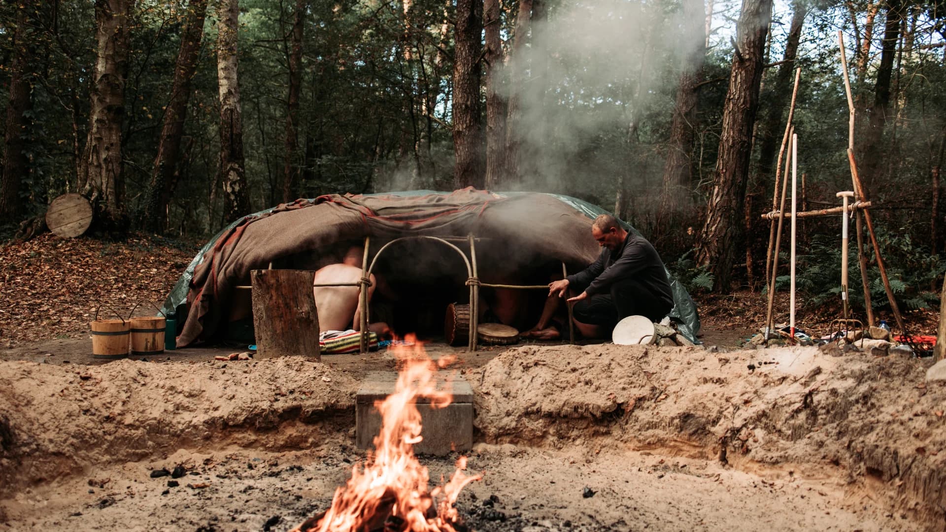 Wat is een zweethut ceremonie