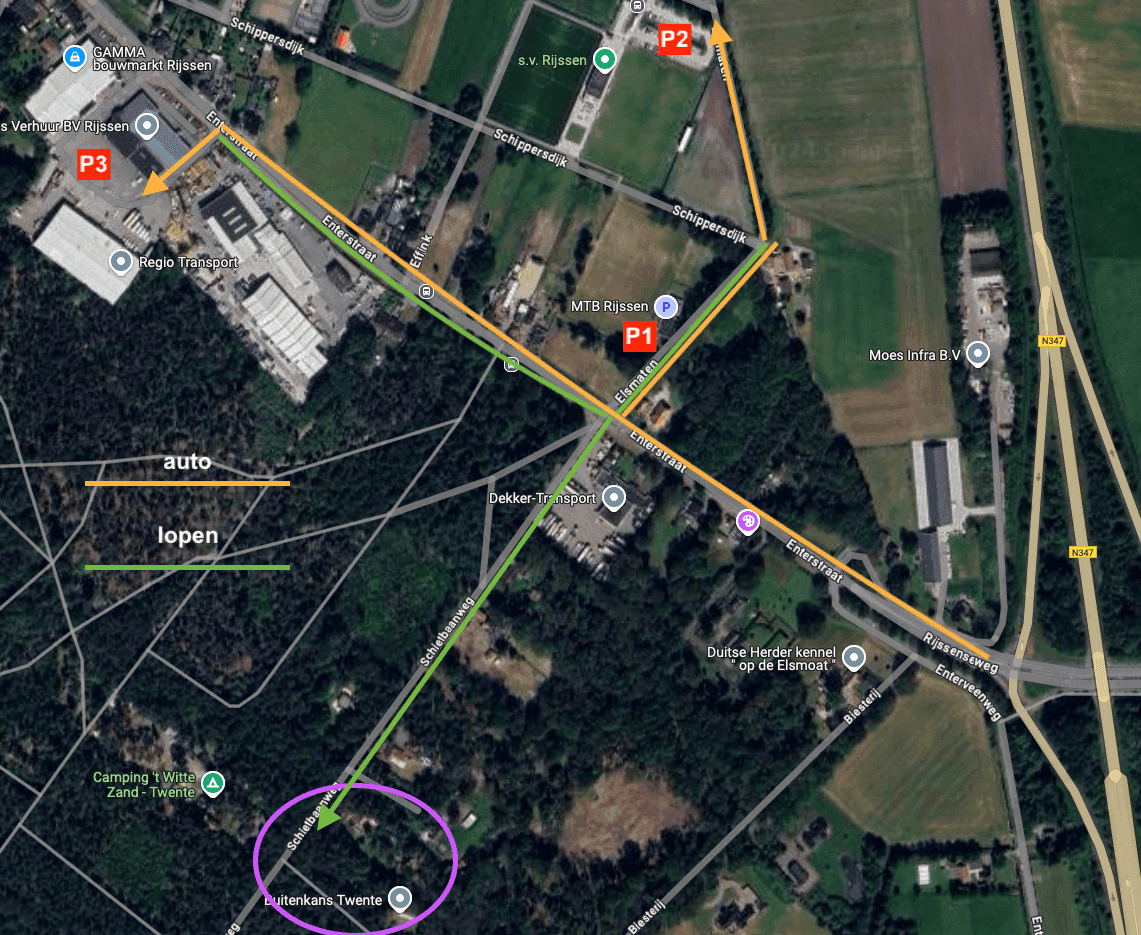 Plattegrond Buitenkans Twente